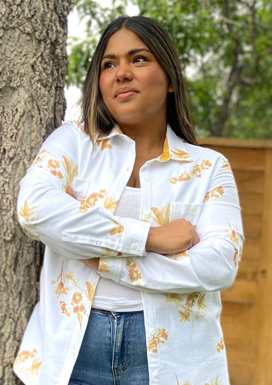 Good As Gold Women's Flannel Shirt
