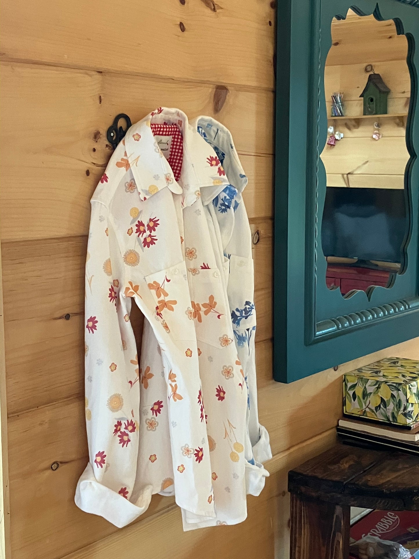 Flower Power Women's Summer Flannel Shirt