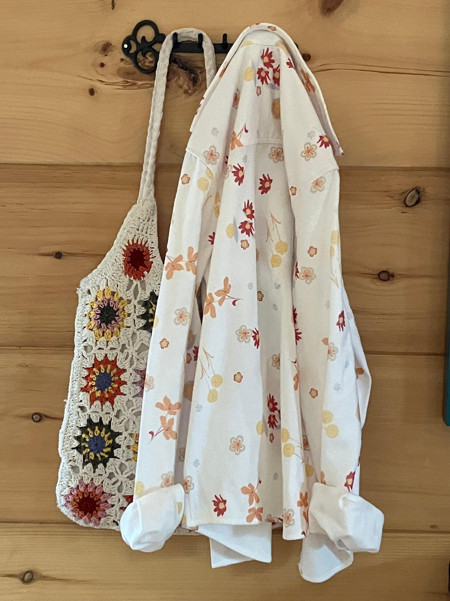 Flower Power Women's Summer Flannel Shirt